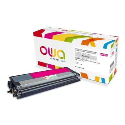 OWA Armor toner kompatibilní s Brother TN-321M, 1500st, červená/magenta