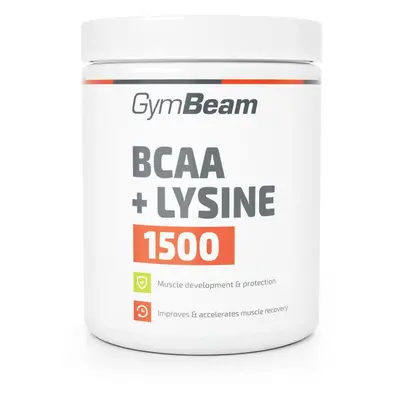 Aminokyseliny GymBeam BCAA 1500 + Lysine, 300 tab