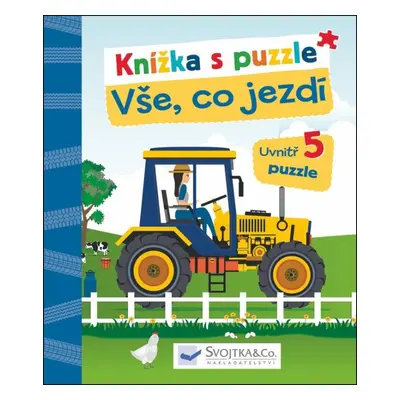 Svojtka & Co. Knížka s puzzle: Vše, co jezdí