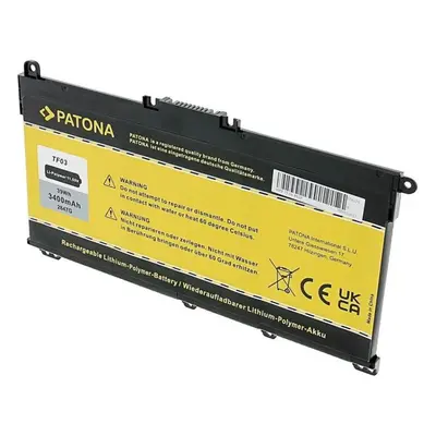 Baterie do notebooku Patona pro HP Pavilion 14-BK/15-CC 3400mAh Li-Pol 11,55V TF03XL