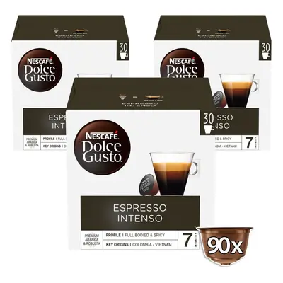 Kávové kapsle NESCAFÉ® Dolce Gusto® Espresso Intenso XXL - 90 kapslí