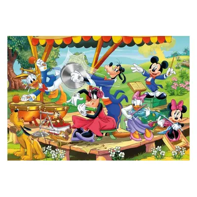 Puzzle Clementoni Puzzle Mickey Mouse a přátelé MAXI 24 dílků