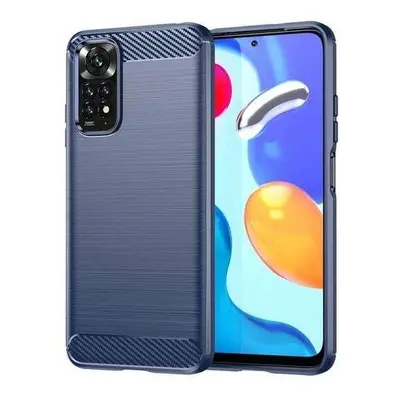 Kryt na mobil TopQ Kryt Xiaomi Redmi Note 11 silikon modrý 71783