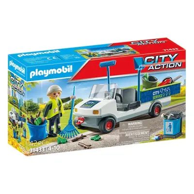 Stavebnice Playmobil 71433 Úklid města pomocí e-vozidla