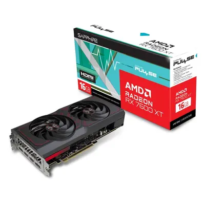 Grafická karta SAPPHIRE PULSE AMD Radeon RX 7600 XT GAMING OC 16G