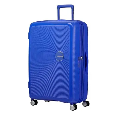 Cestovní kufr American Tourister Soundbox Spinner 77 EXP Cobalt Blue