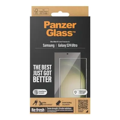 Ochranné sklo PanzerGlass Samsung Galaxy S24 Ultra s instalačním rámečkem