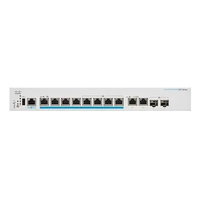 Switch CISCO CBS350 Managed 2-port 2.5GE, 6-port GE, PoE, 2x10G combo