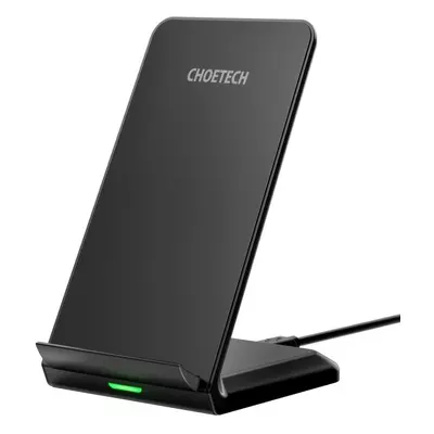 Bezdrátová nabíječka ChoeTech Wireless Fast Charger Stand 10W Black