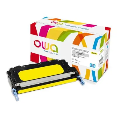 OWA Armor toner kompatibilní s HP Q6472A JUMBO, 8000st, žlutá/yellow