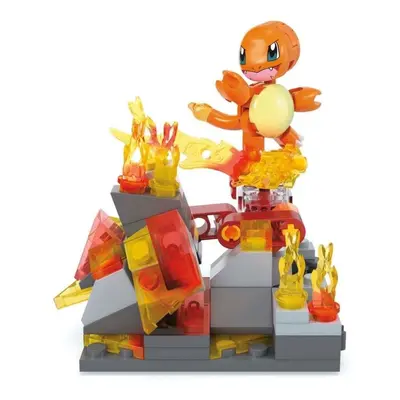 Stavebnice Mega Pokémon Dobrodružství - Charmander s ohnivým typem