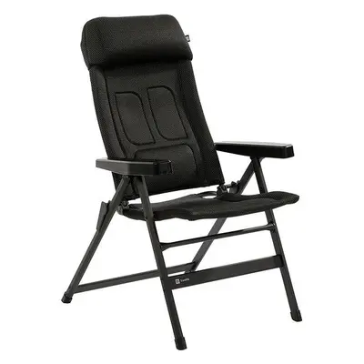 Kempingové křeslo Travellife Lucca standenstoel comfort true black