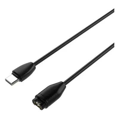 Nabíječka na hodinky FIXED nabíjecí USB-C kabel pro Garmin černý