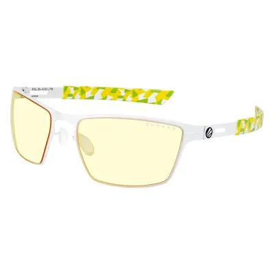 Brýle na počítač GUNNAR ESL Blade Lite White, jantarová skla natural