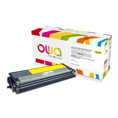 OWA Armor toner kompatibilní s Brother TN-321Y, 1500st, žlutá/yellow