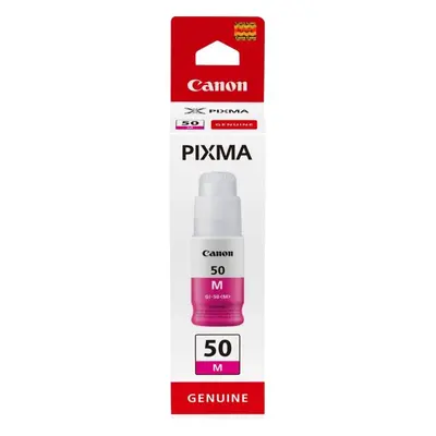 Canon originální ink GI-50 M, magenta, 7700str., 9ml, 3404C001, Canon PIXMA G5050,G6050,GM2050