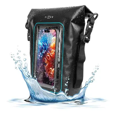 Pouzdro na mobil FIXED Float Bag s kapsou pro mobilní telefon 3L černý