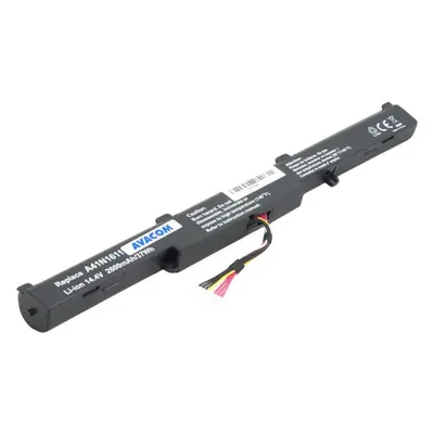 Baterie do notebooku AVACOM pro Asus G553, GL753, N552 Li-Ion 14,4V 2600mAh 37Wh