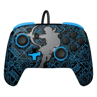 Gamepad PDP Padwired Rematch - Zelda Sheikah Shoot Glow In The Dark - Nintendo Switch