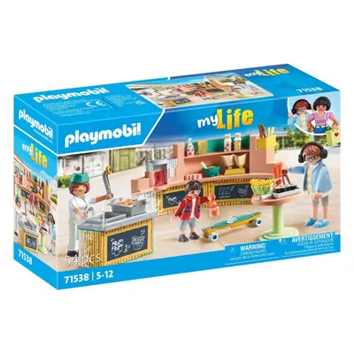 Set figurek a příslušenství Playmobil 71538 Snack bar