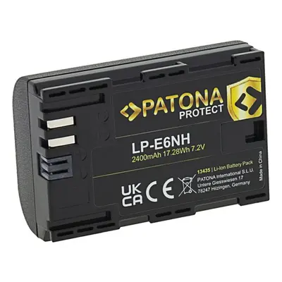 Baterie pro fotoaparát PATONA pro Canon LP-E6NH 2600mAh Li-Ion Protect EOS R5/R6