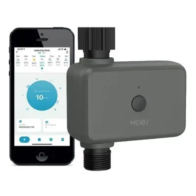 Chytrý zavlažovač MOES Smart watering valve BWV-YC-EU-GY