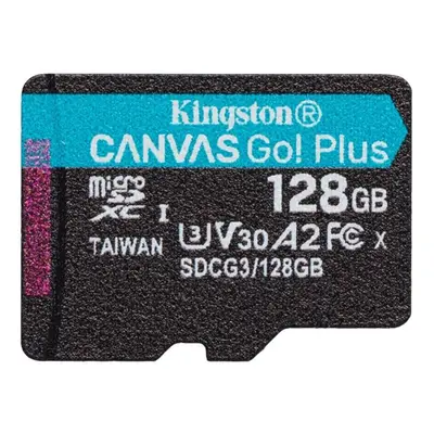 Kingston Canvas Go Plus A2/micro SDXC/64GB/170MBps/UHS-I U3 / Class 10