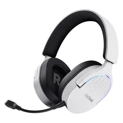 Herní sluchátka Trust GXT491W FAYZO WIRELESS HEADSET bílá