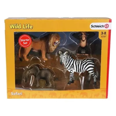 Schleich 42387 Divoká zvířata set 4ks