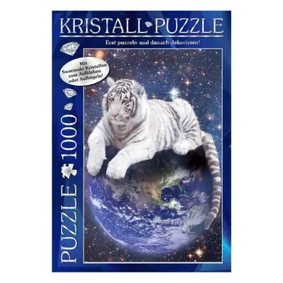 Puzzle Puzzle s drahokamy Swarovski Svět objevů 1000 dílků