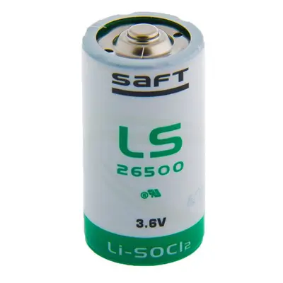 Baterie lithiová, R14, 3.6V, Saft, SPSAF-26500-STD, C LS26500