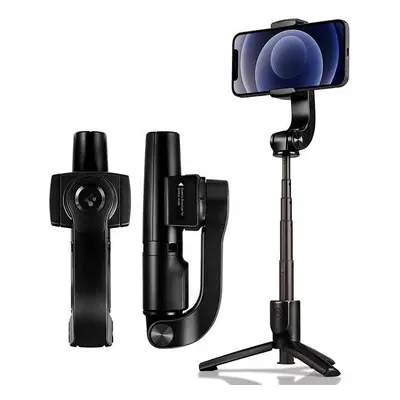 Selfie tyč Spigen Gimbal SelfieStick S610W Tripod Black