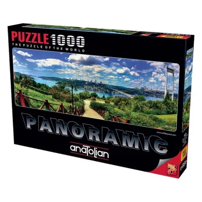 Puzzle Anatolian Panoramatické puzzle Bospor z Otagtepe 1000 dílků