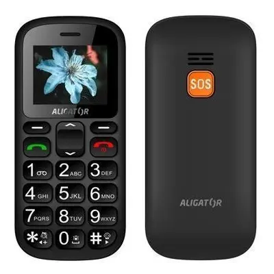 Mobilní telefon Aligator A321 Senior Grey