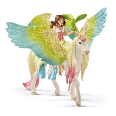 Figurky Schleich Surah s třpytivým Pegasem 70566