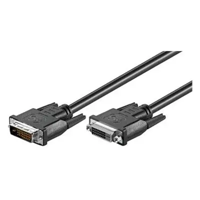 DVI-D prodlužovací kabel,dual-link,DVI(24+1),MF,2m