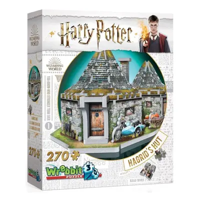 3D puzzle Wrebbit 3D puzzle Harry Potter: Hagridův domek 270 dílků