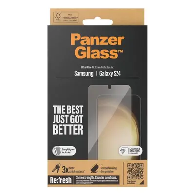 Ochranné sklo PanzerGlass Samsung Galaxy S24 s instalačním rámečkem