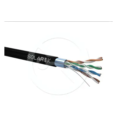 Instalační kabel Solarix CAT5E FTP PE Fca venkovní 305m/box SXKD-5E-FTP-PE