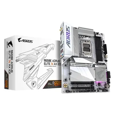 Základní deska GIGABYTE B650E AORUS ELITE X AX ICE