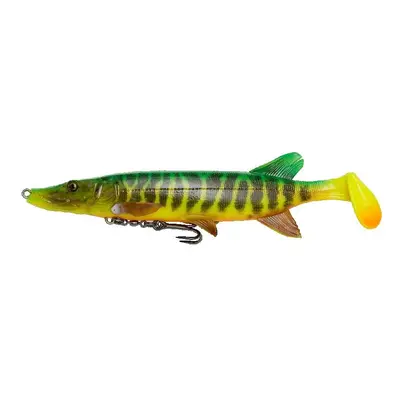 Savage Gear Gumová nástraha 4D Pike Shad 20cm 65g SS Fire Tiger