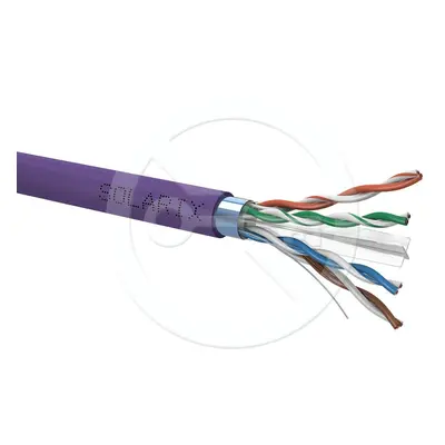 Instalační kabel Solarix CAT6 FTP LSOH Dca s2 d2 a1 500m/cívka SXKD-6-FTP-LSOH