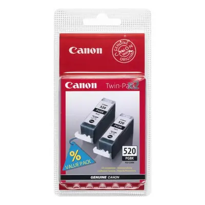 Cartridge Canon PGI-520BK Dual Pack černá 2ks