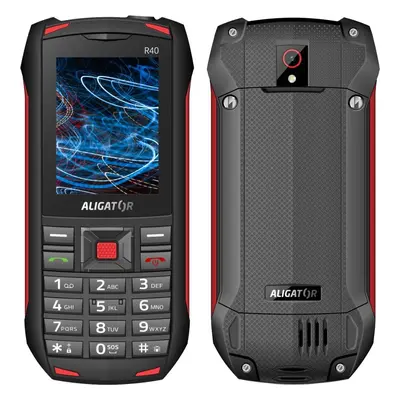 Mobilní telefon Aligator R40 eXtremo červený