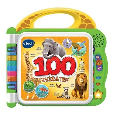 Didaktická hračka Vtech Mých 100 zvířátek - CZ