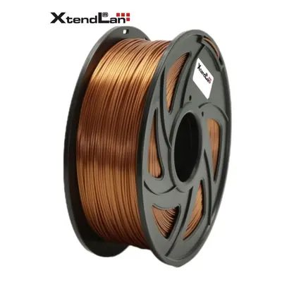 XtendLAN PLA filament 1,75mm cihlově hnědý 1kg