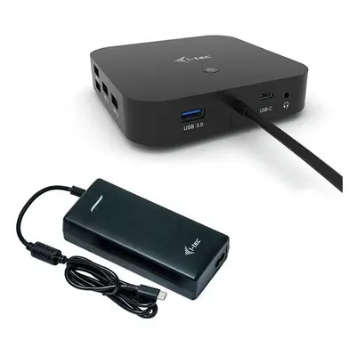 Dokovací stanice i-tec USB-C Dual Display Docking Station s Power Delivery 100W + napájecí adapt