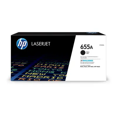 Toner HP CF450A č. 655A černý originální