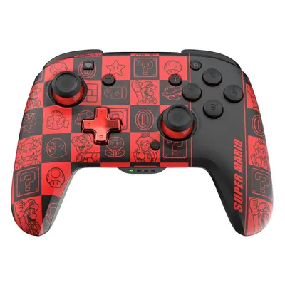 Gamepad PDP Pad Wireless Rematch - Super Icons Glow in the Dark - Nintendo Switch