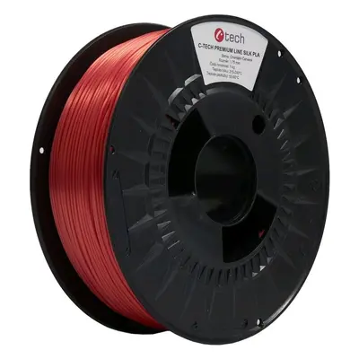 Filament C-TECH filament PREMIUM LINE PLA Silk orientální červená RAL3031